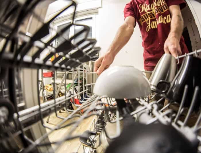 portable dishwasher to permanent